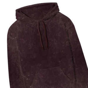 Sudadera con capucha de gran tamaño con lavado ácido Vintage para hombre, de peso pesado Jersey de algodón, sudadera de invierno holgada a la moda, nuevas ventas - Product Image 3