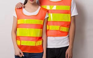 <b>Black</b> Duty Guard Security Guard Reflective Safety Suit Reflective <b>Vest</b> Adjustable Reflective <b>Vest</b> - Product Image 5