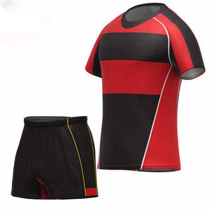 Uniforme de Rugby ligero de alta calidad de manga corta con estampado de sublimación profesional 2025 a la venta - Product Image 5