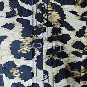 Corset style vintage imprimé léopard du désert avec armatures en acier, idéal pour clubbing, soirées et festivals - Product Image 5