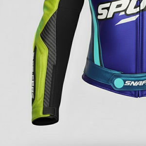 Blousons de moto Nouvelle mode Coupe ajustée Véritable blouson en cuir de moto pour homme Blouson de moto en cuir de haute qualité pour motard - Product Image 4