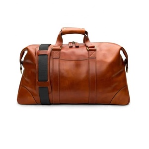 Sac polochon fait à la main de haute qualité Rivet élégant à fermeture éclair à pression à la mode Portable-Top dispose de deux bretelles-Direct Indian - Product Image 4