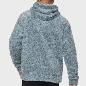 Sweat à capuche streetwear tendance 2025 en molleton 100 % coton pour homme, chaud pour l'hiver, coupe classique, pull brodé unisexe - Product Image 6