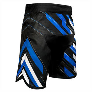Shorts de combat MMA personnalisés pour hommes, sublimation, respirants, extensibles, légers, en spandex/polyester lavé, pour l'entraînement, le grappling, la boxe - Product Image 3