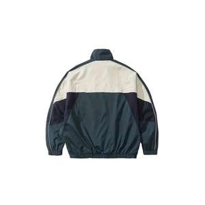 Chaqueta cortavientos informal para hombre, ligera, con cremallera, estilo de pista, resistente al agua, para invierno, correr, deportes, ropa informal - Product Image 2