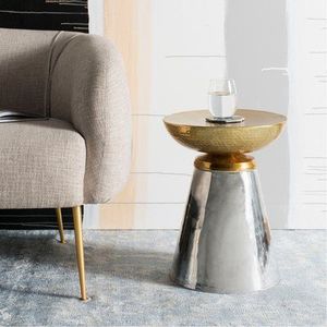 Brass Gold Set of Three New Style <b>Side</b> <b>Tables</b> <b>Sofa</b> <b>Side</b> Modern Decoration Home Waring New Home Expensive Gift Metal <b>Side</b> <b>Table</b> - Product Image 6