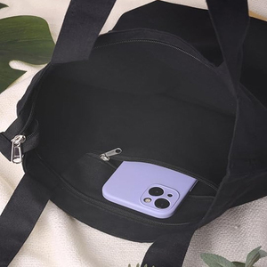 Custom Logo Color Cotton <b>Canvas</b> <b>Tote</b> <b>Bags</b> Reusable Durable <b>Large</b> Grocery Shopping Sporty <b>Bag</b> Promotional <b>Tote</b> <b>Bag</b> - Product Image 5