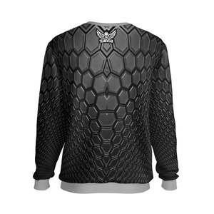 Sudadera gruesa y cómoda de algodón puro personalizada, sudadera DTG bordada con patrón, sudadera de calle alta a la moda, sudaderas con capucha - Product Image 5