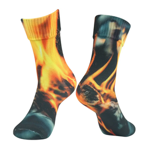 Sublimación personalizada Fútbol americano Crew Calcetines Precio bajo Venta Elástico Calcetines deportivos largos para adultos Tamaño-Adultos - Product Image 1