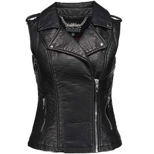 Chaleco Clásico Vintage de Cuero Genuino Champ King, Prenda Clásica de Moda, Durabilidad, Elegancia Atemporal, Acabado Mate y Brillante, 120g - Product Image 5