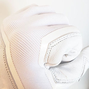 ถุงมือเบสบอลซอฟต์บอลถุงมือหนังสีทึบ OEM ออกแบบได้ตามต้องการ - Product Image 5