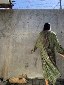 Femmes Vintage-Style Tie-Dye Long Kimono Robe Nouvelle Arrivée Été Printemps Automne Plage Porter Casual Bikini Couverture Robes - Product Image 5