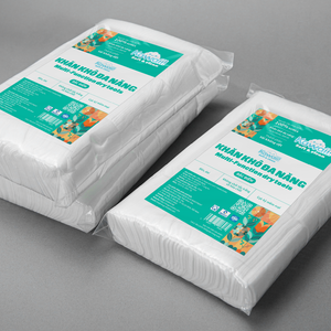 Lingettes nettoyantes écologiques Kawaii 300 feuilles 180x130mm en tissu non tissé doux et durable pour les soins personnels du Vietnam - Product Image 5