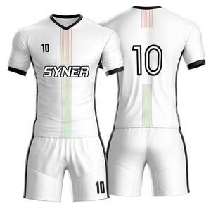 Conjuntos de camisetas de fútbol transpirables personalizadas, uniformes de entrenamiento de fútbol personalizados con ropa deportiva con impresión por sublimación - Product Image 1