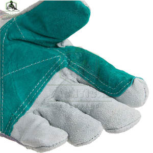 ถุงมือหนังแท้แบบแยกชิ้น ดีไซน์ล่าสุด โลโก้สั่งทำ คุณภาพสูง สวมใส่สบาย ปราศจากซิลิโคน ปลอดภัย สำหรับผู้ใหญ่ งานหนัก - Product Image 4