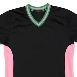 Maillots de baseball pour sororités, broderie chenille personnalisable, respirants, grandes tailles, unisexes, avec logo imprimé à l'écran - Product Image 5
