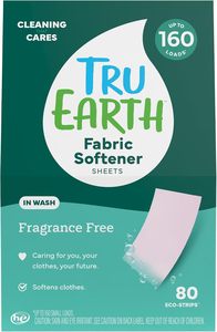 Tru Earth In-Wash Fabric Softener Sheets Fresh Linen – 80 Strips - Product Image 3