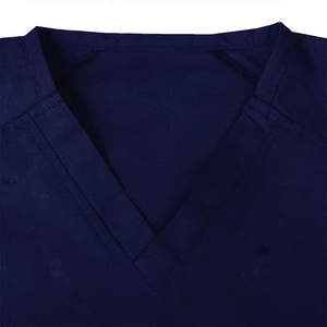 Medical <b>Doctor</b> Nursing Scrub Uniform <b>Set</b> Wholesale Cotton Made New Style Medical Scrub <b>Set</b> - Product Image 3