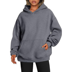 Fashion <b>Women</b> Hoodie Basic Pullovers Sweatshirts Loose <b>Top</b> <b>Women</b> Solid Color Hoodies Oversize <b>Black</b> Hooded Sweatshirt - Product Image 5