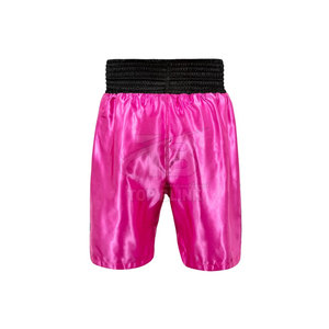 Short de boxe avec logo personnalisé de haute qualité pour l'entraînement et la compétition Taille élastique Motif solide sportif Arts martiaux mixtes - Product Image 4