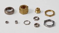 Écrou de raccord hexagonal en laiton haute résistance, connecteur fileté NPT, résistant à la corrosion pour l'assemblage mécanique de la plomberie, vente en gros