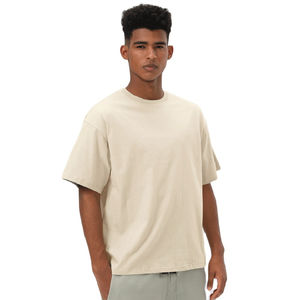 Camiseta de manga corta de marca de moda hecha a medida 100% algodón puro camiseta de hombre fabricante de ropa hecho en Pakistán - Product Image 1