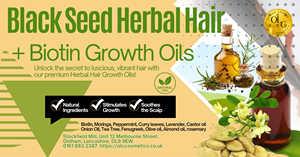 Aceites para el Crecimiento del Cabello a Base de Semillas Negras + Aceites para el Crecimiento con Biotina 250 ml Desbloquea el Secreto para un Cabello Lujoso y Vibrante con Nuestro Producto Herbal Premium - Product Image 2