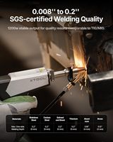 XTool MetalFab 1200W 3 en 1 cortador de soldador láser de fibra nueva condición Auto alimentación de alambre soldador TIG cortador láser para acero inoxidable