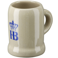 Ensemble de chopes et de mugs à bière artisanaux et durables Hofbraeuhaus Muenchen Classic 0,03L Oktoberfest avec logo HB original