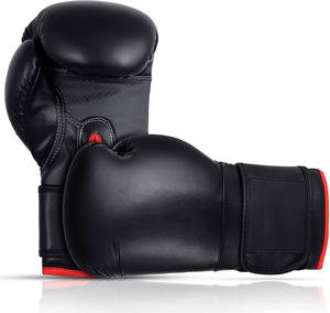 Guantes de Boxeo y MMA Profesionales de PVC de 12oz al por Mayor con Logotipo Personalizado, Guantes de Entrenamiento de Cuero de Alta Calidad, Ligeros - Product Image 2