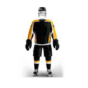 Uniforme de hockey sur glace fait main conçu pour les sports professionnels offrant un confort structure légère et design moderne - Product Image 2