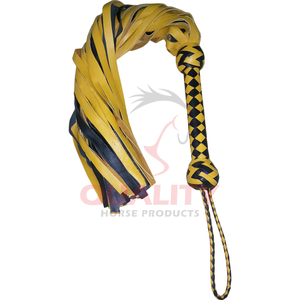 Nuevo látigo de cuero con hebras sin enredos y mango antideslizante, ideal para amantes del impacto y sesiones de juego provocativas. - Product Image 2