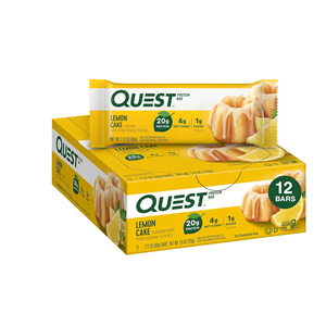 Barras de Proteína con Sabor a Pastel de Limón de Quest Nutrition, Paquete de 12 - Product Image 1