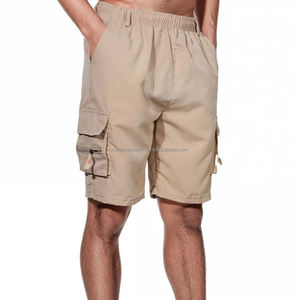 Nouvelle tendance Multi poches hommes Cargo Shorts été surdimensionné imperméable séchage rapide motif décontracté taille moyenne grande taille en plein air - Product Image 2