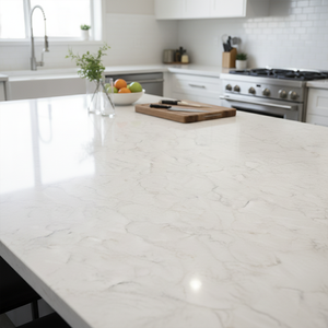 OEM 2025 nuevo pulido a mano Calacatta gris venas losas de piedra de cuarzo Artificial moderno respetuoso con el medio ambiente uso de almacén - Product Image 6