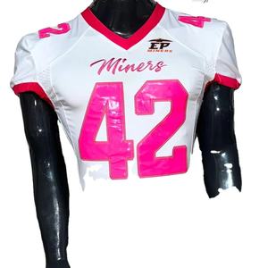 Maillot de football américain maillot de fan parent sublimation broderie grande taille support personnalisé Fabricant d'usine Pakistan - Product Image 1