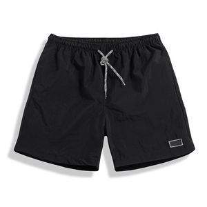 Pantalones Cortos Deportivos Modernos de Nailon Gris de Secado Rápido con Cintura Elástica y Cordón Ajustable, Ligeros, Casuales, para Playa y Actividades al Aire Libre para Hombre - Product Image 2