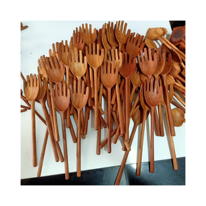 Mini cuillère en bois du Vietnam pour la cuisine | Cuillère en bois de décor à la maison - Product Image 1