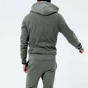 Survêtements pour hommes très demandés, lavage à l'acide, haute qualité, streetwear personnalisé, vêtements de sport tendance, col à capuche, grande taille, 100% - Product Image 2