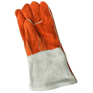 Gants de soudage thermique en cuir personnalisés avec protection contre les éclaboussures de métal en fusion Gants de sécurité industrielle de haute qualité pour les travailleurs - Product Image 6