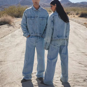 Survêtement Unisexe Jeans Ensemble Jeans Lavé - Product Image 4