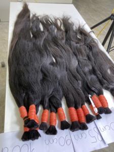 Extensions de cheveux vierges vietnamiennes Remy non traitées, super double tirage, 80 cm, vente en gros d'usine, faciles à décolorer, blondes, avec ruban adhésif, dentelle HD - Product Image 5