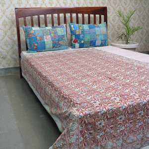 Trendy Indian Traditional Hand Block Printed Soft Organic Cotton Voile Throw <b>Blanket</b> Twin Size Dohar Newest Bulk Supply - Product Image 6