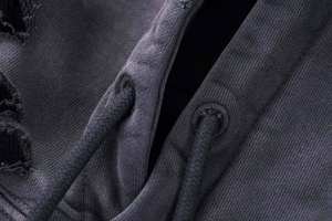 2025 <b>Men's</b> Premium Quality Pullover Hoodies Comfortable and Adjustable Solid Color Made From Organic Cotton <b>men's</b> hoodies - Product Image 3