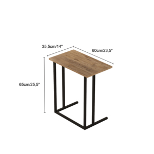 Table d'appoint en noyer Amadore de haute qualité Table basse en bois de style européen moderne modulaire robuste pour meubles de salon - Product Image 6