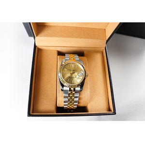 Montre-bracelet classique Datejus en acier inoxydable avec aiguilles lumineuses, montre mécanique automatique de marque tendance pour homme - Product Image 1