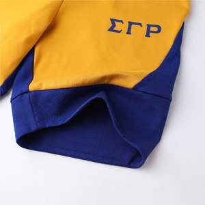 Sigma Gamma Rho Custom Unisex Solid Casual Breathable Woolen Fabric High Quality OEM Service Polyester/Cotton <b>Shorts</b> - Product Image 6
