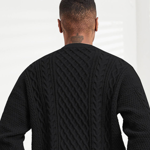 Suéteres para Hombre al por Mayor, Alta Demanda, Venta Caliente, Logotipo Personalizado, Servicio OEM, Último Diseño, Cuello Redondo, Tejidos - Product Image 4