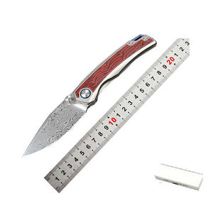 มีดทำครัวเหล็กดามัสกัสแบบมีใบมีดคงที่ทนทานเกรดอุตสาหกรรม3ปีรับประกัน12นิ้ว - Product Image 4