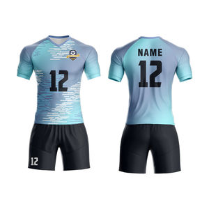 Maillot de football d'équipe personnalisé Nom personnalisé Numéro Impression numérique respirante - Product Image 5